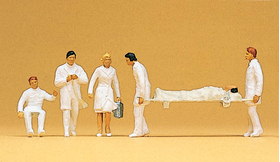 Figurines miniatures : Médecins urgentistes 1:87 - Preiser 10101