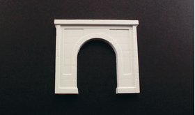 Entrée de tunnel en béton 1 voie 1:87 - Woodland C1252