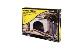 Entrée de tunnel en béton