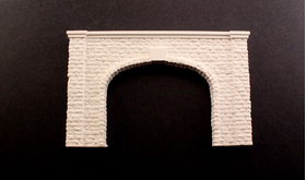 Entrée de tunnel en pierre 2 voies 1:87 Woodland C1257