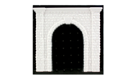 Entrée de tunnel en pierre 1 voie 1:48 - Woodland C1267