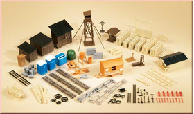 Accessoires construction chantier 1:87, 1:100, 1:120 Auhagen 42652