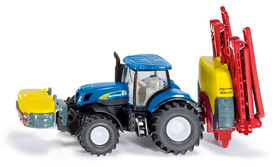 Jouets miniatures : Tracteur avec pulvérisateur 1/87 - Siku 1799