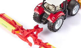 Jouets miniatures : Tracteur avec faucheuses 1/87 - Siku 1672