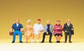 Passagers assis miniatures 1:43