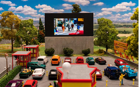 Cinema miniature en plein air 1/87 - Faller 130880