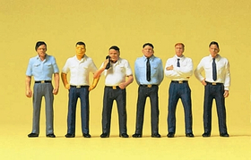 Preiser 72411 - Employés d'aéroport 1:72