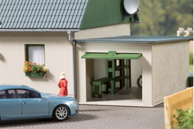 Maquette de Maison individuelle - 1:87 HO - Auhagen 11454