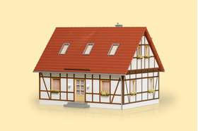 Bâtiment miniature : Maison individuelle - 1:87 H0 - Auhagen 11455