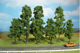Végétation miniature : Heki 1322 - 10 arbres - 10-18  cm