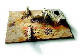 Support de maquettes : Socle de diorama désert - 1/35 - Heller 81255
