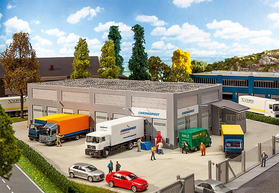 Centre logistique Chronopost - 1:87 H0 - Faller 190247