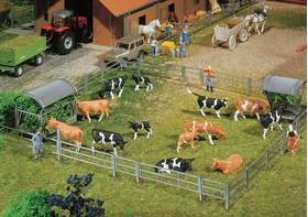 Accessoire miniature : Faller 180434 - Clôture 1:87