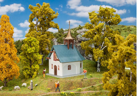 Bâtiments miniatures : Chapelle de montagne 1:87, HO - Faller 131360