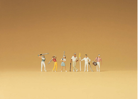 Preiser 79072 - Golfeurs 1:160