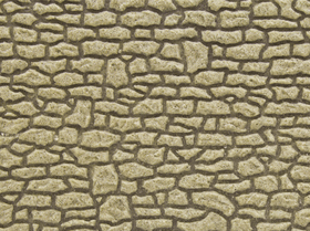 Mur pierre beige - 1:43,5 - O