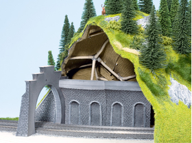 Noch 58031 - Mur de tunnel courbe 1:87