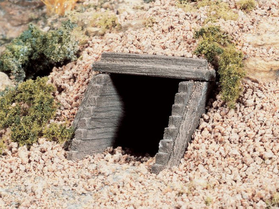 2 ponceaux miniatures en bois au 1:160