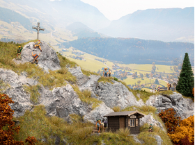 Figurines miniatures : À la montagne - 1:87 HO - Noch 16210