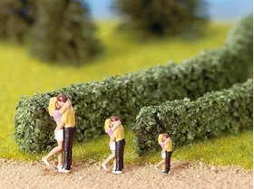 Végétation miniature : Haies vert foncé   - Noch 21514