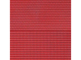 Plaque de toit en tuiles rouges : 1:160, N