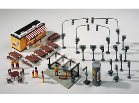 Accessoires ville miniature 1:87