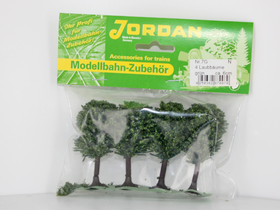 4 arbres miniatures de 6 cm - 1:160