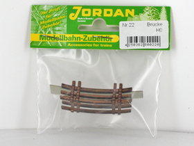 Pont miniature en bois - 1:87