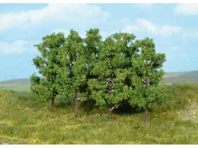 Heki 1999 - 6 Arbres miniatures 8 cm