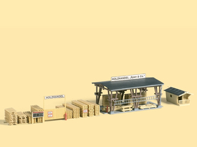 Maquette d'une Scierie - 1:87 HO - Auhagen 11353