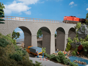 Maquette de Viaduc miniature 1:87 - Auhagen 11344