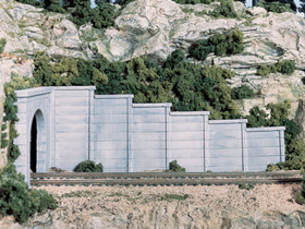 Mur de soutènement en béton - Woodland C1258