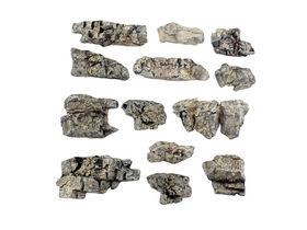 13 Rochers prêts à l'emploi - Woodland Scenics C1139