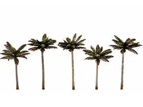 5 Palmiers miniatures - Woodland TR3598