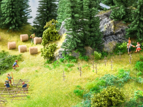 Végétation miniature : Balles de foins - Noch 07460