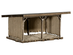 Décor miniature : Abri pour animaux - 1:87 HO - Noch 14379