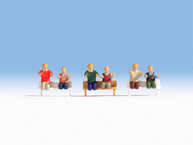 Figurines miniatures : Conducteur de locomotive à vapeur  1:87 - Noch 15283