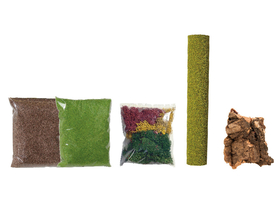 Kit construction de paysages pour débuter 1:87 - HO, 1:120 - TT, 1:160 - N, Z, G, O - Noch 60803