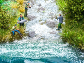Accessoires pour diorama : Vagues et flots - Noch 60861