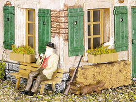 Décors miniatures : 10 Jardinières - Faller 333214