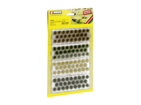 Végétation miniature : Touffes d'herbes XL, tons neutres, 104 pieces 6 mm - Noch 7009 07009
