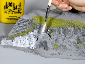 Végétation miniature : Feuillage couvre sol, vert moyen - Noch 07250