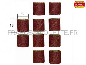 Outil modélisme - 10 bandes abrasives en corindon ø 14,0 mm - PROXXON 28979