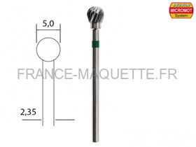 Outil modélisme - Embout de fraise en métal renforcé ø 5,0 mm -  PROXXON 28760