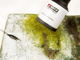 Végétation miniature : Herbe Vert Moyen 100 g - Noch 50210
