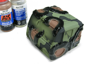 Accessoire de modélisme : Mastic élastique de camouflage 80 g - Ak Interactive 8076  08076