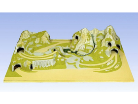 Noch 80100 - Plateau Silvretta HO 1:87 - Terrain de 220 x 140 cm et environs 52 cm de hauteur