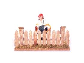 Barrière de jardin