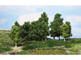 Végétation miniature : Heki 1991 - 15 arbres feuillus 10 - 18 cm