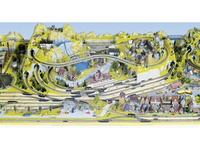 Noch 80121 - Extension avant gauche de Plateau - 100 x 40 cm